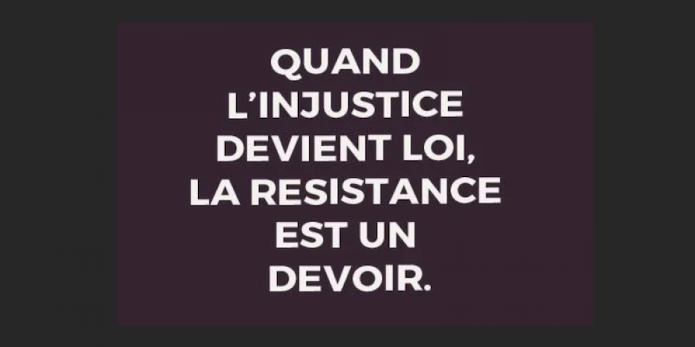 APPEL À LA RÉUNION DE TOUTES LES RÉSISTANCES !