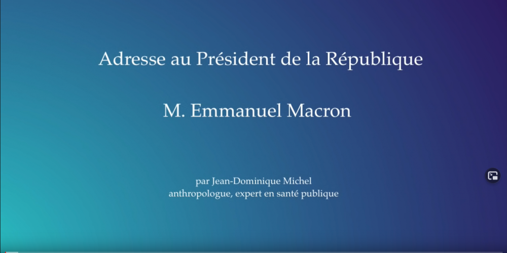 Adresse au Président