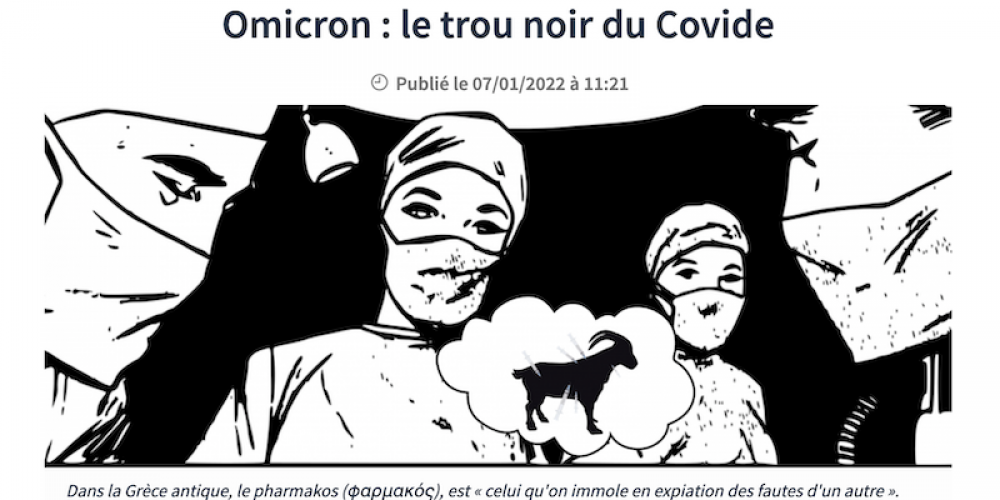 « Omicron : le trou noir du Covide » par Michel Rosenzweig