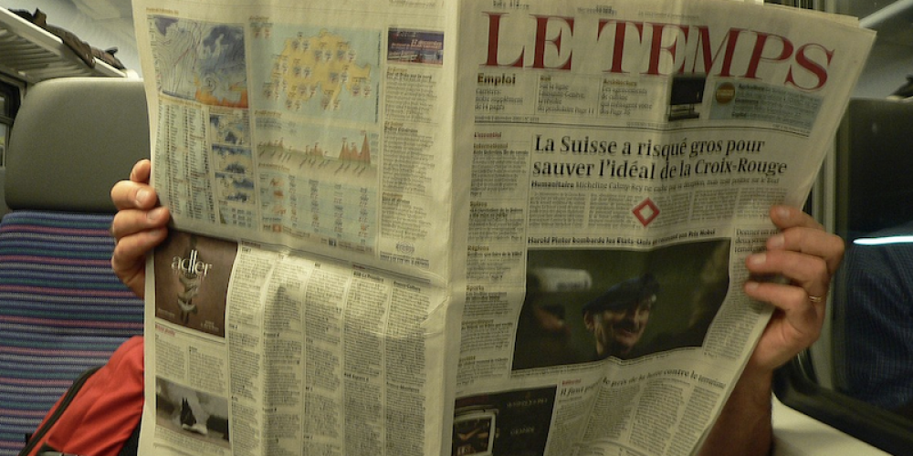 Presse et alarmisme au pays d&rsquo;Heidi: Le Temps des conflits d&rsquo;intérêts  ?